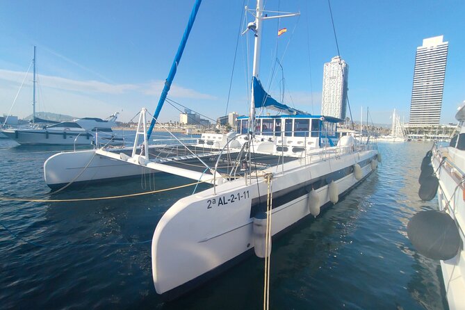 Vermouth in Catamaran A gastronomic experience in Barcelona - Barcelona from the water, from Barceloneta to Hotel W