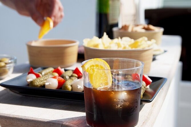 Vermouth in Catamaran A gastronomic experience in Barcelona - A relaxed 90 minutes, not a full-day excursion