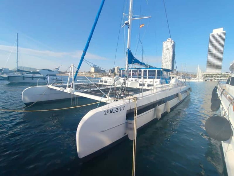 Vermouth on Catamaran: A Gastronomic Experience in Barcelona - A relaxed 90 minutes with music