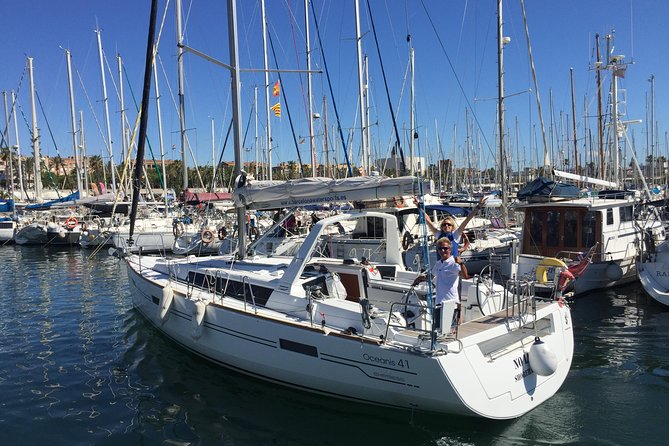 Wonderful 2 Hour Sailing trip including open bar and Pinchos - Sailing Along Barceloneta Beach